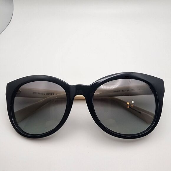 Michael Kors Champagne Beach Black & Cream Sunglasses main image 9